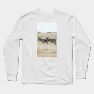 African Zebras 2 Long Sleeve T-Shirt